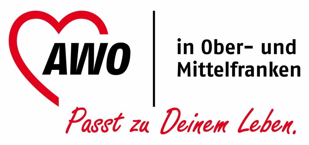 AWO Bamberg Logo mit Schriftzug Passt zu deinem Leben